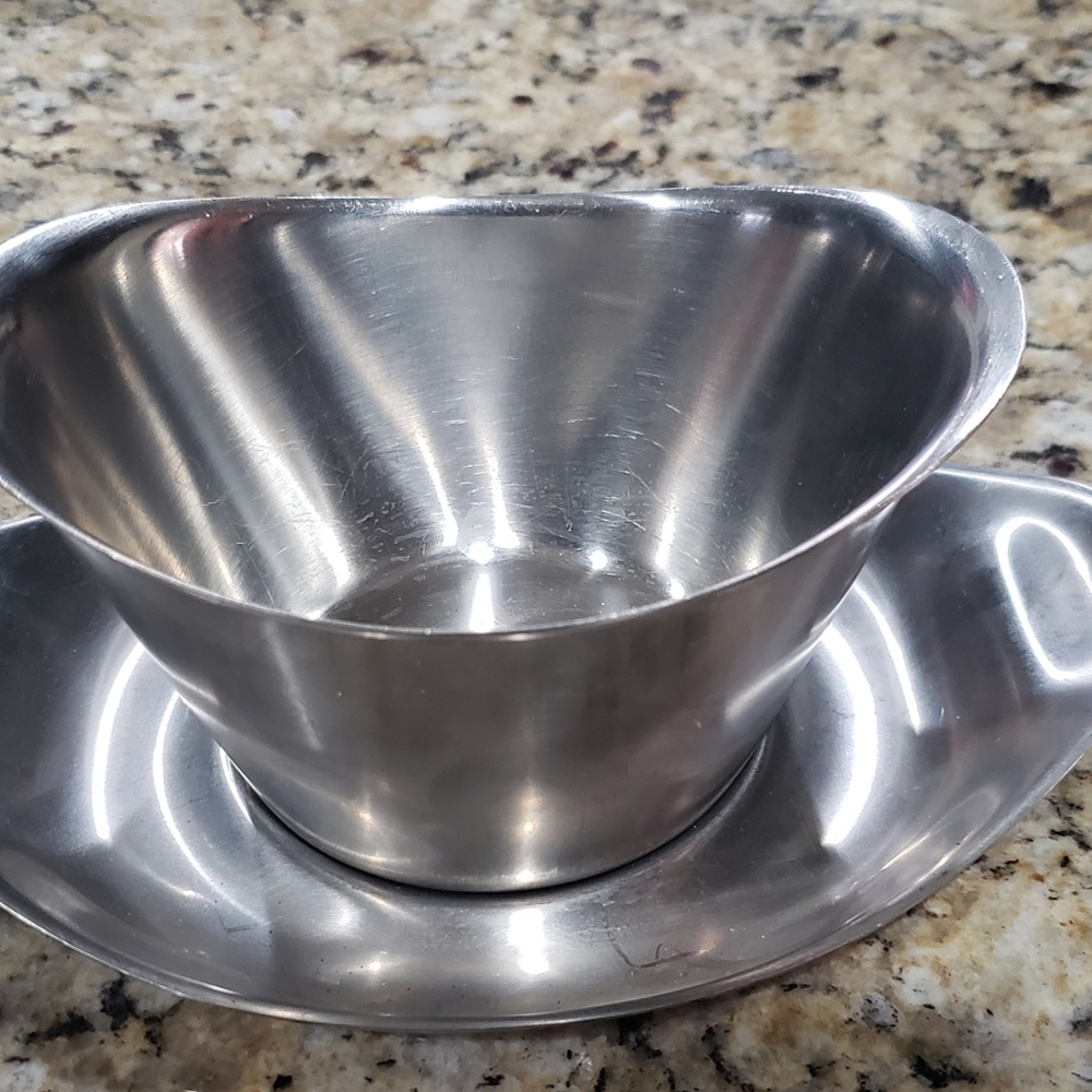 Cromargan gravy boat